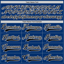 Load image into Gallery viewer, Custom US Navy Blue Black Red-White 3D Abstract Pattern Graphic Cyber Mecha E-sport Hockey Lace Neck Jersey