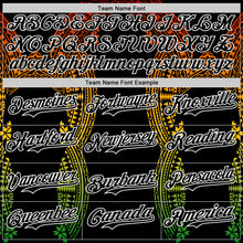 Charger l'image dans la galerie, Custom Black Red Yellow Green-White 3D Pattern Design Black History Month Africa Tribal Authentic Baseball Jersey