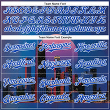 Charger l'image dans la galerie, Custom Blue Thunder Blue-White Chicago Illinois Nightscape Landmark City Symbol Authentic Baseball Jersey