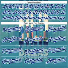 Charger l'image dans la galerie, Custom Blue Royal-White Dallas Texas Urban Cityscape Landmark City Symbol Authentic Baseball Jersey