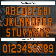 Charger l'image dans la galerie, Custom Gray Texas Orange-Brown Minnesota Sunset Cityscape Vikings City Symbol Authentic Baseball Jersey