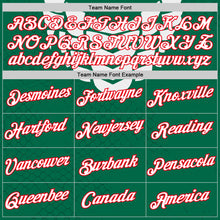 Загрузить изображение в средство просмотра галереи, Custom Kelly Green White-Fire Red Mexico Snake Python Print Performance T-Shirt