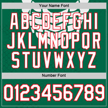 Загрузить изображение в средство просмотра галереи, Custom Kelly Green White-Fire Red Mexico Snake Python Print Performance T-Shirt