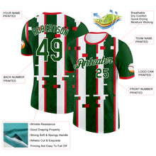 Charger l'image dans la galerie, Custom Green White-Red Mexico Performance T-Shirt