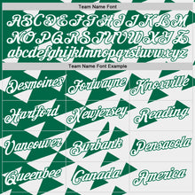 Laden Sie das Bild in den Galerie-Viewer, Custom White Kelly Green-Fire Red Mexico Performance T-Shirt