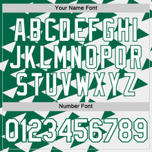 Laden Sie das Bild in den Galerie-Viewer, Custom White Kelly Green-Fire Red Mexico Performance T-Shirt