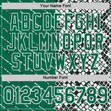 Charger l'image dans la galerie, Custom White Kelly Green Fire Red-Black Mexico Snake Python Print Performance T-Shirt