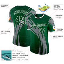 Laden Sie das Bild in den Galerie-Viewer, Custom Green White-Gray Mexico Performance T-Shirt