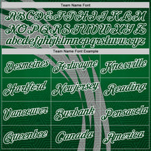 Laden Sie das Bild in den Galerie-Viewer, Custom Green White-Gray Mexico Performance T-Shirt