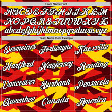 Load image into Gallery viewer, Custom Red White Black-Yellow North Macedonia Performance T-Shirt