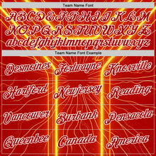 Load image into Gallery viewer, Custom Red White-Yellow North Macedonia Performance T-Shirt