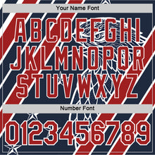 Load image into Gallery viewer, Custom Blue Red-White USA Flag Eagle And Star Performance T-Shirt