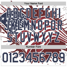 Laden Sie das Bild in den Galerie-Viewer, Custom White Blue-Red USA Flag Star Performance T-Shirt