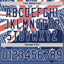 Charger l'image dans la galerie, Custom Blue Navy Red-White Australian Flag Performance T-Shirt