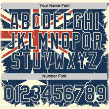 Charger l'image dans la galerie, Custom Blue Navy Red-White Australian Flag Southern Cross Performance T-Shirt