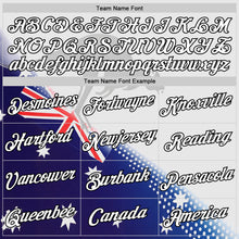 Загрузить изображение в средство просмотра галереи, Custom White Blue Black-Red Australian Flag Kangaroo Performance T-Shirt