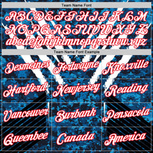 Load image into Gallery viewer, Custom Blue White-Fire Red Slovakia Performance T-Shirt