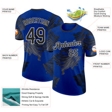 Charger l'image dans la galerie, Custom Royal Black-White Kosovo Performance T-Shirt