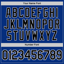 Charger l'image dans la galerie, Custom Royal Black-White Kosovo Performance T-Shirt