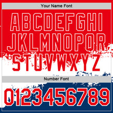 Load image into Gallery viewer, Custom Fire Red White-Blue Netherlands Performance T-Shirt