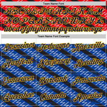 Laden Sie das Bild in den Galerie-Viewer, Custom Red Navy Blue Black Gold-White Netherlands Line Performance T-Shirt