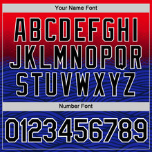 Charger l'image dans la galerie, Custom Blue Black Red-White Netherlands Line Performance T-Shirt