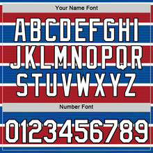 Load image into Gallery viewer, Custom Red White Blue-Black Netherlands Line Splash Performance T-Shirt