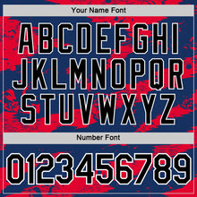 Laden Sie das Bild in den Galerie-Viewer, Custom Red Black Blue-White Netherlands Splash Performance T-Shirt