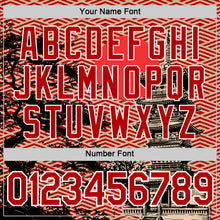 Laden Sie das Bild in den Galerie-Viewer, Custom Red Cream Black-White Japan Pagoda Performance T-Shirt