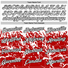 Laden Sie das Bild in den Galerie-Viewer, Custom White Red-Black Poland Abstract Fragment Pattern Performance T-Shirt