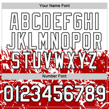 Laden Sie das Bild in den Galerie-Viewer, Custom White Red-Black Poland Abstract Fragment Pattern Performance T-Shirt