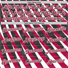 Charger l'image dans la galerie, Custom Black Crimson-White Canada Line Performance T-Shirt