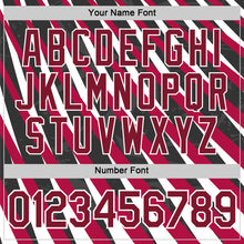 Charger l'image dans la galerie, Custom Black Crimson-White Canada Line Performance T-Shirt