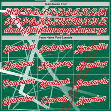 Charger l'image dans la galerie, Custom Kelly Green Fire Red-White Italy Line Performance T-Shirt