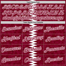 Загрузить изображение в средство просмотра галереи, Custom Red White Qatar Geometric Shape Performance T-Shirt