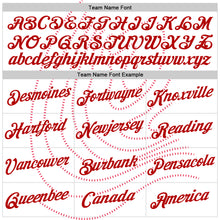 Load image into Gallery viewer, Custom White Red Switzerland Line Performance T-Shirt