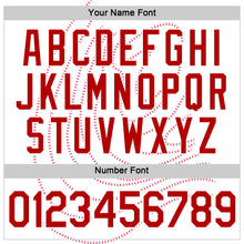 Load image into Gallery viewer, Custom White Red Switzerland Line Performance T-Shirt