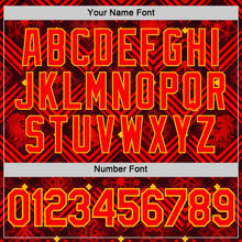 Загрузить изображение в средство просмотра галереи, Custom Red Yellow-Black Belgium Performance T-Shirt