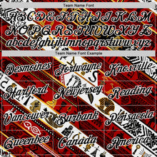 Load image into Gallery viewer, Custom White Black Red-Gold Egypt Performance T-Shirt