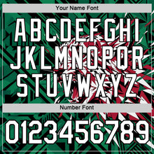 Laden Sie das Bild in den Galerie-Viewer, Custom Green White Black-Red Iran Leopard Performance T-Shirt