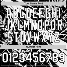 Load image into Gallery viewer, Custom Black White New Zealand Silver Fern Performance T-Shirt