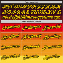 Load image into Gallery viewer, Custom Black Yellow-Red Germany Gradient Stripe Performance T-Shirt