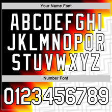 Load image into Gallery viewer, Custom Black White Red-Yellow Germany Gradient Performance T-Shirt