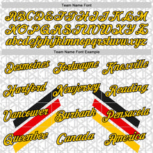 Load image into Gallery viewer, Custom White Yellow Red Gray-Black Germany Geometric Performance T-Shirt