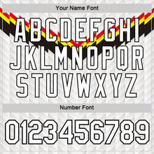 Load image into Gallery viewer, Custom White Red Yellow Black-Gray Germany Arrow Performance T-Shirt