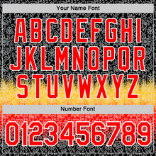 Загрузить изображение в средство просмотра галереи, Custom Black Fire Red Yellow-White Germany Flower Performance T-Shirt