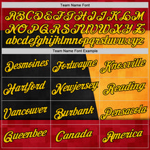 Load image into Gallery viewer, Custom Red Yellow-Black Germany Geometric Performance T-Shirt