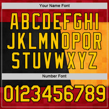 Load image into Gallery viewer, Custom Red Yellow-Black Germany Geometric Performance T-Shirt