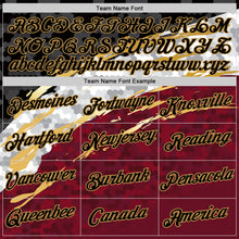 Загрузить изображение в средство просмотра галереи, Custom Red Black Old Gold Gray-White Germany Splash Performance T-Shirt