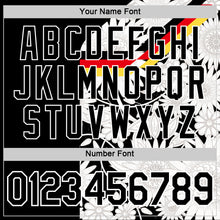 Load image into Gallery viewer, Custom White Black Red-Yellow Germany Flower Performance T-Shirt